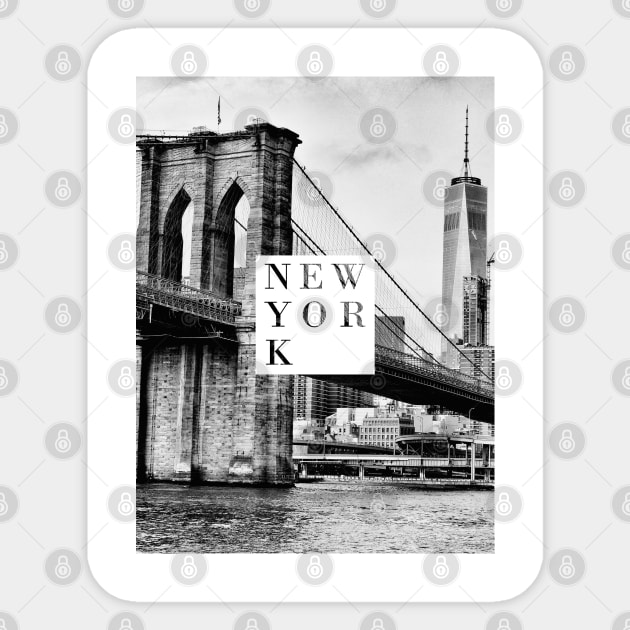 New York Sticker by aleibanez